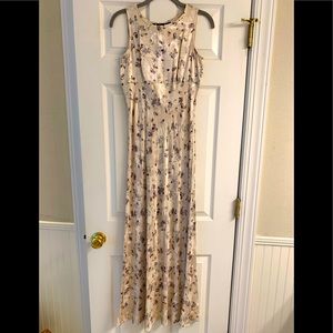 Beautiful cream, floral dress